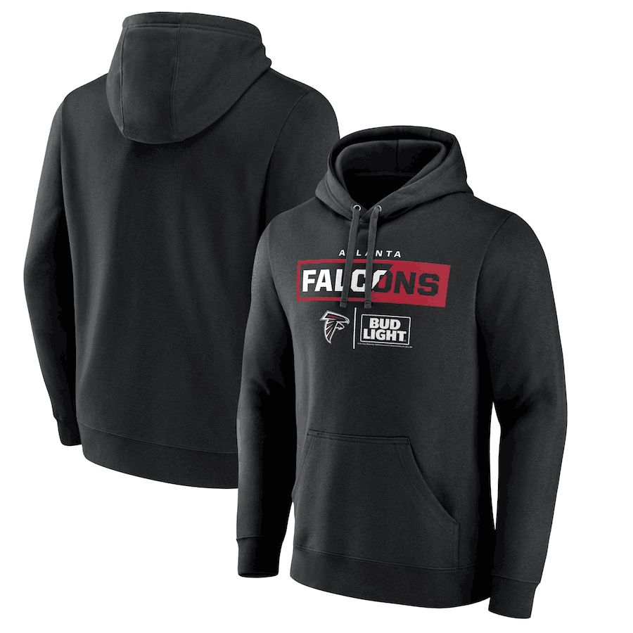 Men 2023 NFL Atlanta Falcons black Sweatshirt style 2->atlanta falcons->NFL Jersey